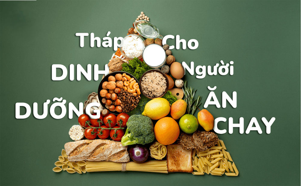 Tháp Dinh Dưỡng Cho Người Ăn Chay Xây Dựng Chế Độ Ăn Lành Mạnh, Cân Bằng và Đủ Chất