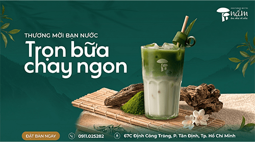 🎉 Nhà Hàng Chay Nấm Quận 1 – Ưu Đãi Sinh Nhật 4 Năm | Chay Ngon TP.HCM